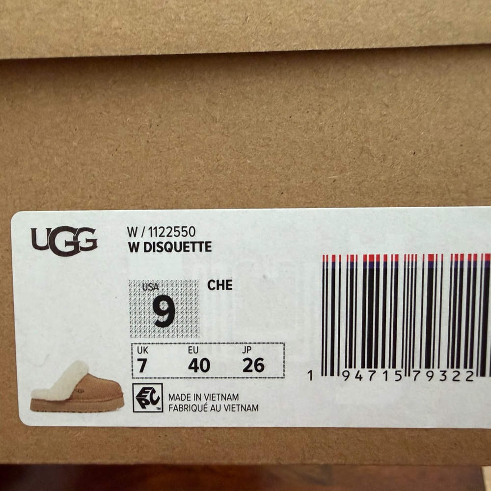 UGG Chestnut Disquette Slippers - Picture 3 of 8